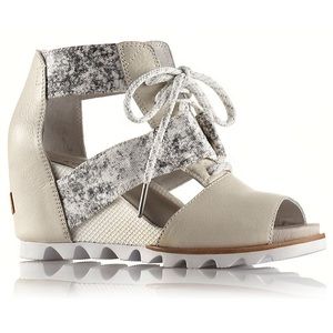 Sorel | Women’s Joanie Lace Wedge Sandal 11